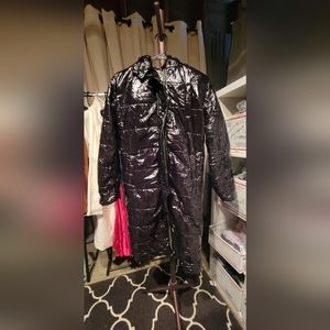 Shein Black Rain Coat